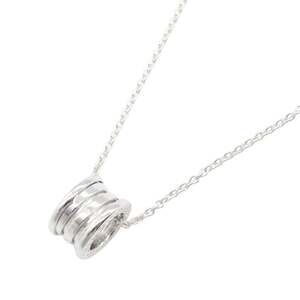 BVLGARI B-zero1 Necklace, 18K White Gold, for Men and Women, Silver
